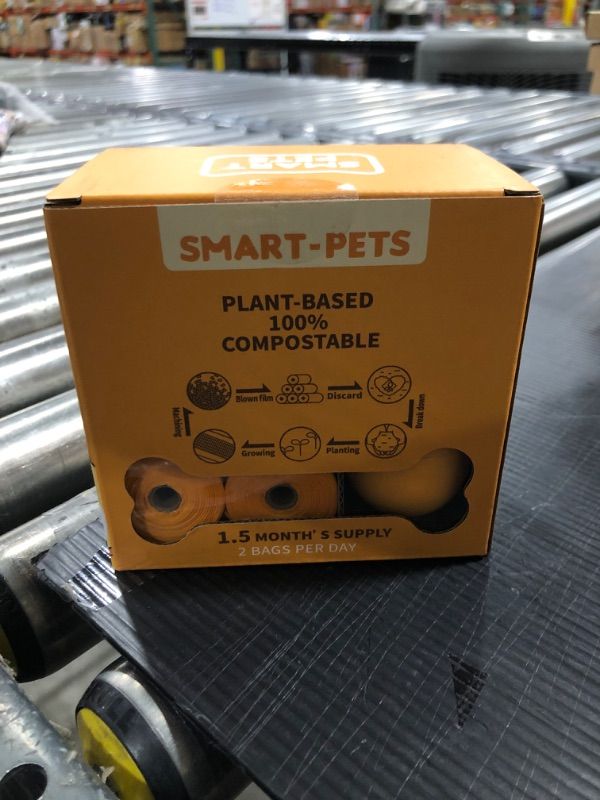 Photo 1 of 100% Certified Home Compostable Dog Poop Bags - Compliant Dog Waste Bags -105 Bags