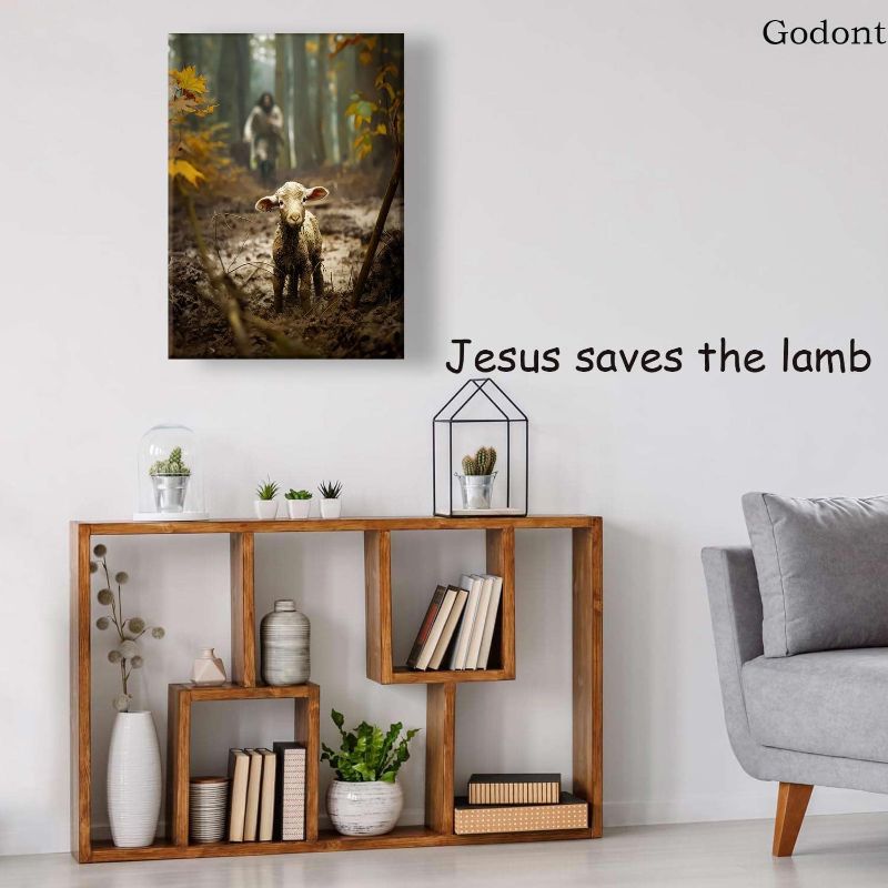 Photo 1 of 16 x 24framed Jesus Christian Decor Wall Art