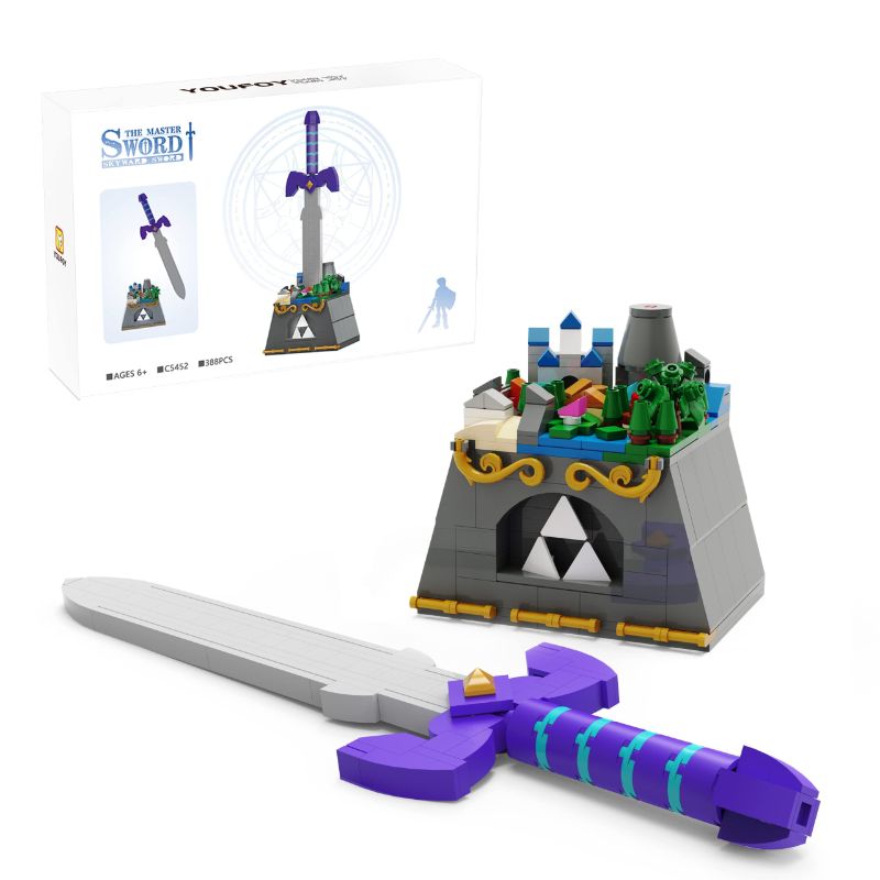 Photo 1 of The Master Sword Building Kit, Micro Hyrule Building Blocks Set, Unique BOTW Decorations and Building Toys 