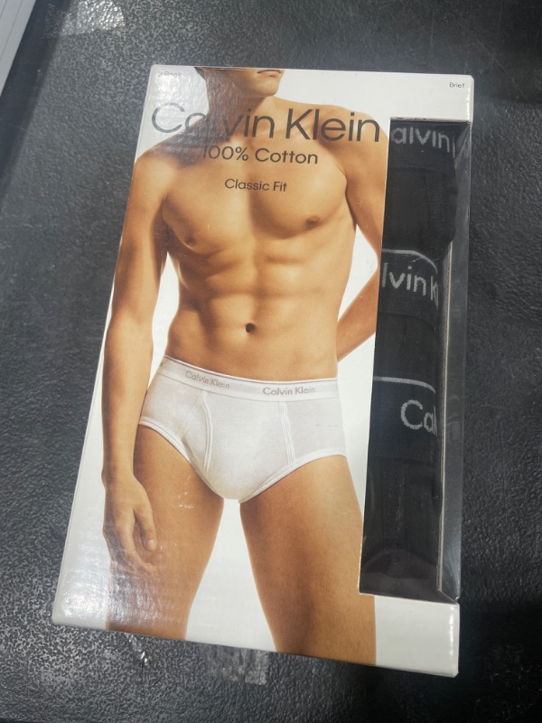 Photo 2 of Calvin Klein Men's Cotton Classics 3-Pack Brief small 

