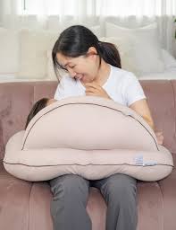 Photo 1 of Pharmedoc Nursing Pillow for Breastfeeding - With Safety Bumper & Adjustable Waist Straps - Removable Cover
