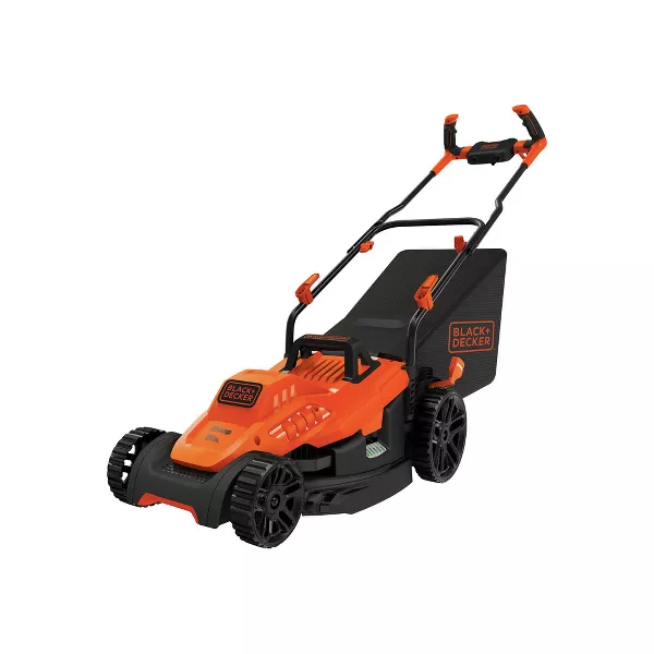 Photo 1 of Black & Decker BEMW472BH 120V 10 Amp Brushed 15 in. Corded Lawn Mower with Comfort Grip Handle
