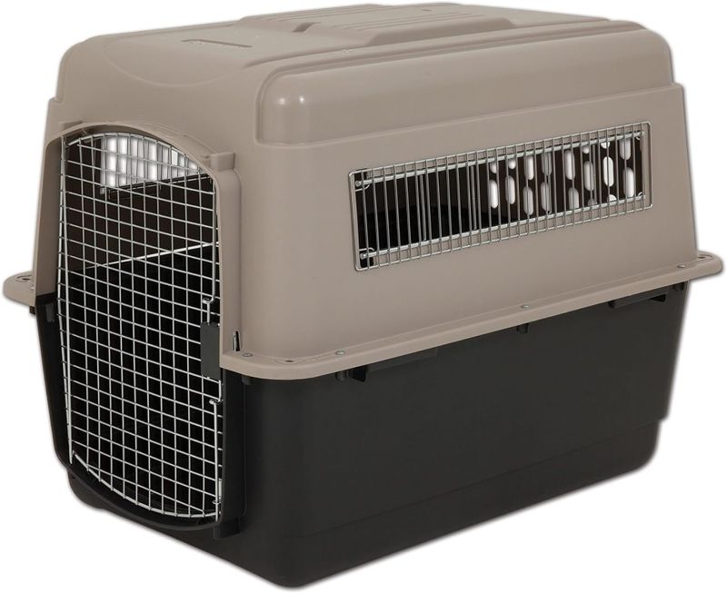Photo 1 of Dog Kennel for Medium to Large Dogs (Durable, Heavy Duty Dog Travel Crate, Made with Recycled Materials, 36 in. Long) 50 to 70 lbs, Made in USA