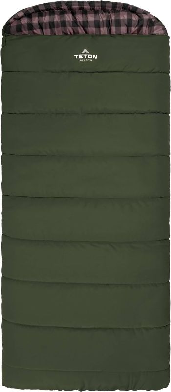 Photo 1 of TETON Sports Bridger Canvas Sleeping Bags – Finally, Stay Warm Camping; for Adults and Built to Last
