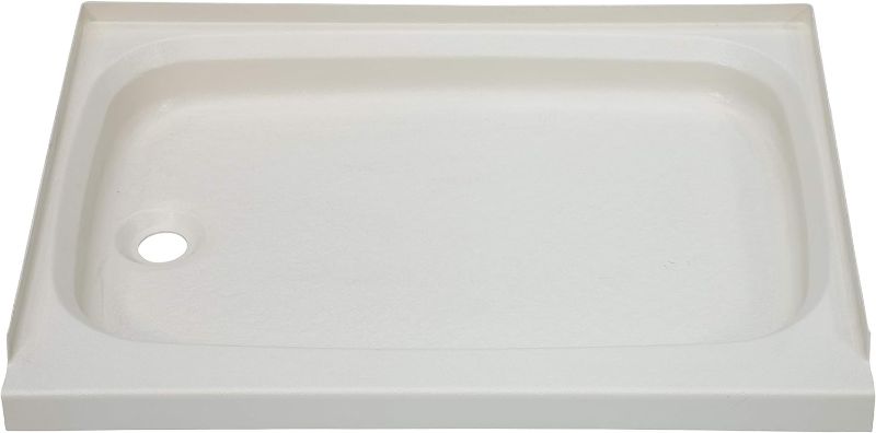 Photo 1 of Lippert Components Shower Pan with Left Drain; 24" x 36" (Parchment)