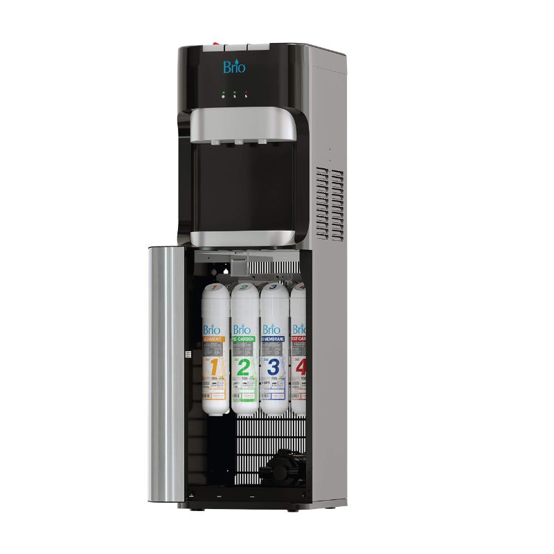 Photo 1 of BRIO COMMERCIAL GRADE BOTTLELESS ULTRA SAFE REVERSE OSMOSIS DRINKING WATER FILTER WATER COOLER DISPENSER-3 TEMPERATURE SETTINGS HOT, COLD & ROOM WATER - UL/ENERGY STAR APPROVED – POINT OF USE

