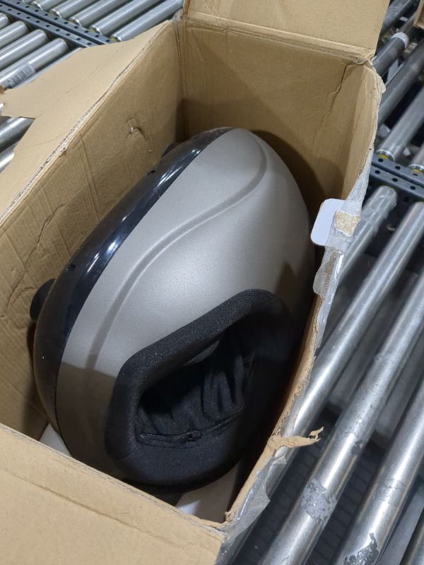 Photo 1 of Breo Foot Massager Machine with Heat, Shiatsu Deep Tissue Kneading, Rolling Massage for Relief, Fits Feet Up to Men Size 12 1 Count (Pack of 1)