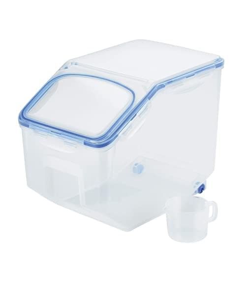 Photo 1 of LocknLock Easy Essentials Food Lids (Flip-Top) / Pantry Storage, BPA Free, Top-50.7 Cup-for Rice, Clear