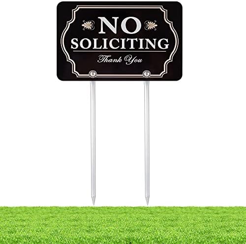 Photo 1 of Kichwit No Soliciting Sign