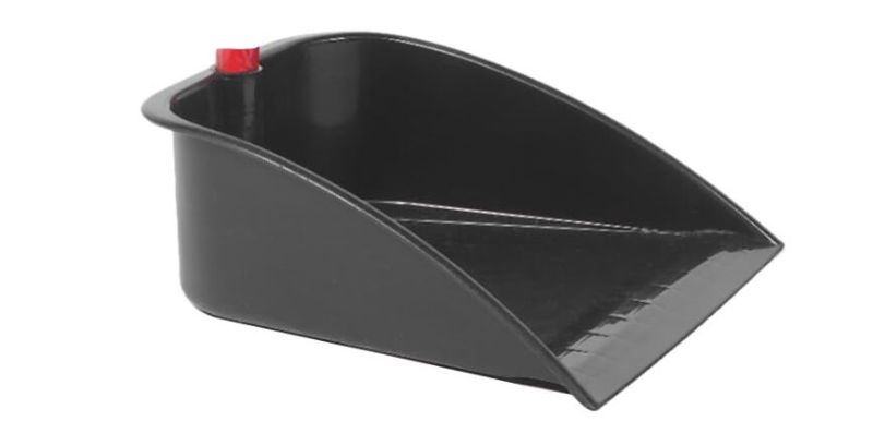 Photo 1 of EXCEART Upright Lobby Dust Pan, Plastic Standing Dustpan