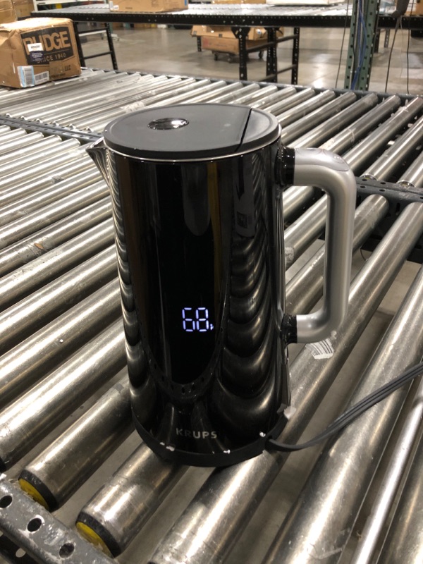 Photo 2 of KRUPS BW801852 Smart Temp Digital Kettle: Prepare tea and coffee. Full Stainless Interior
