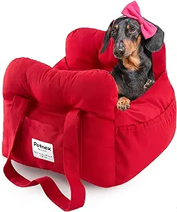 Photo 1 of PETNEX Dog Car Seat for Small Dogs, Portable Puppy Car Seat
