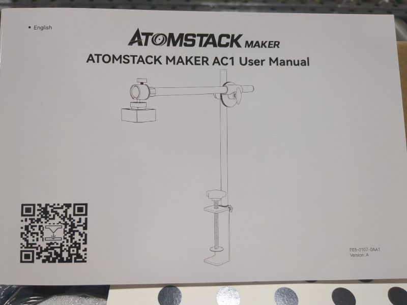 Photo 1 of ATOMSTACK MAKER
ATOMSTACK MAKER AC1 User Manual