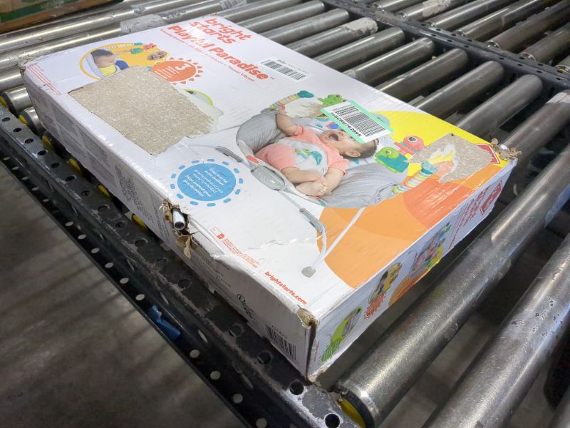 Photo 1 of Bright Starts Playful Paradise Comfy Baby Bouncer Seat with Soothing Vibration and Toys, Unisex, 0-6 Months