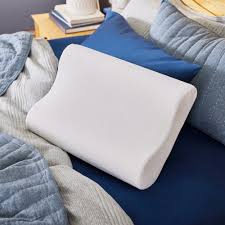 Photo 1 of  Contour Memory Foam Pillow, Standard Size, Cervical Support Pillow for Sleeping