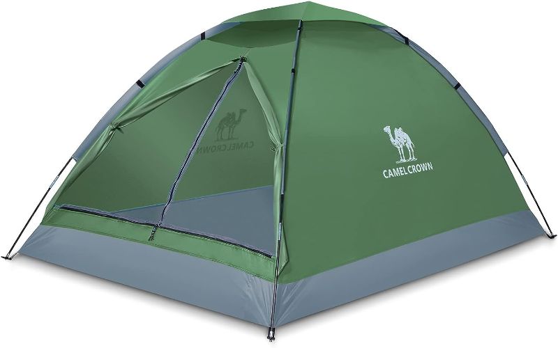 Photo 1 of CAMEL CROWN Tents for Camping 2 Person Camping Dome Tent, Waterproof,Spacious, Lightweight Portable Backpacking Tent for Outdoor Camping/Hiking
