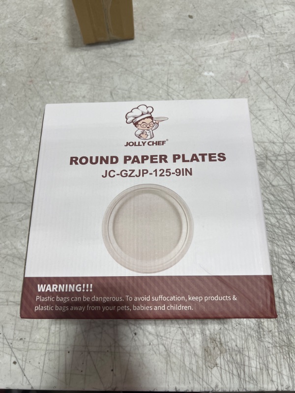 Photo 1 of 12 round paper plates 