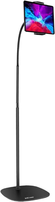 Photo 1 of AICase for iPad Tablet Floor Stand Tall, Adjustable Height (35.8-67.7 inch) Flexible Gooseneck Holder Long Arm, Compatible with iPad Mini Air Pro 12.9, All Cell Phones iPhone & Tablets (4.6-12.9-inch) 