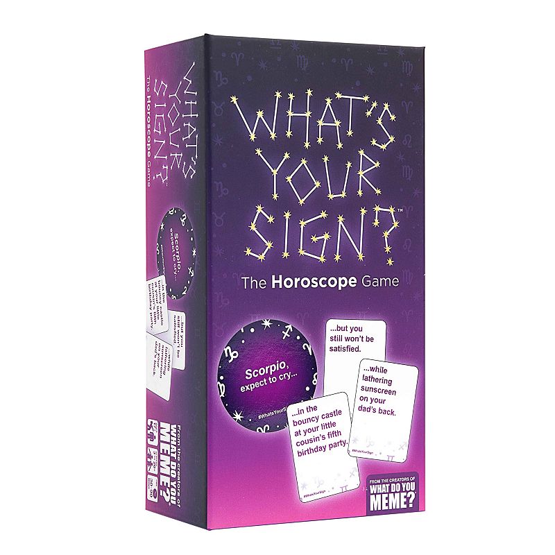 Photo 1 of What's Your Sign? the Horoscope Adult Party Game for Astrology Lovers by What Do You Meme?