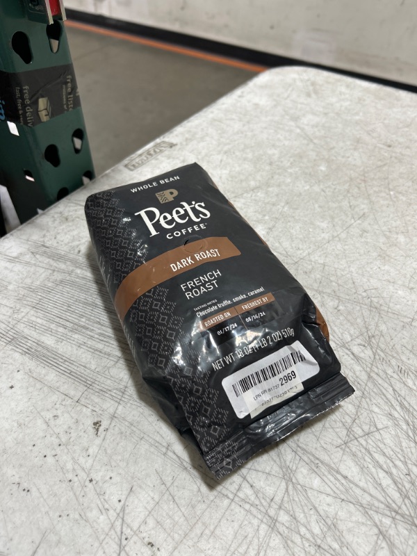 Photo 2 of Peet's Coffee, Dark Roast Ground Coffee - Major Dickason's Blend 18 Ounce Bag
