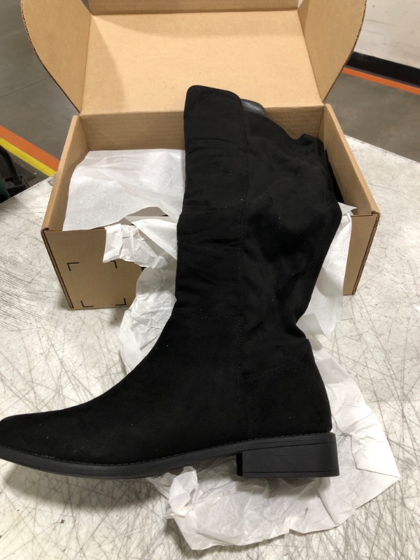 Photo 1 of Womens Black Boots Long. Size 10