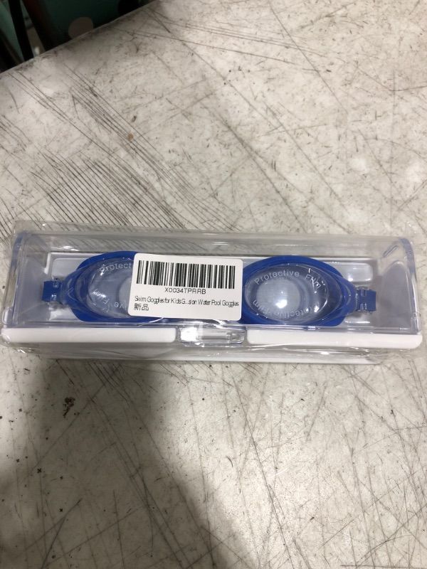 Photo 1 of Swim Goggles for Kids (Blue).