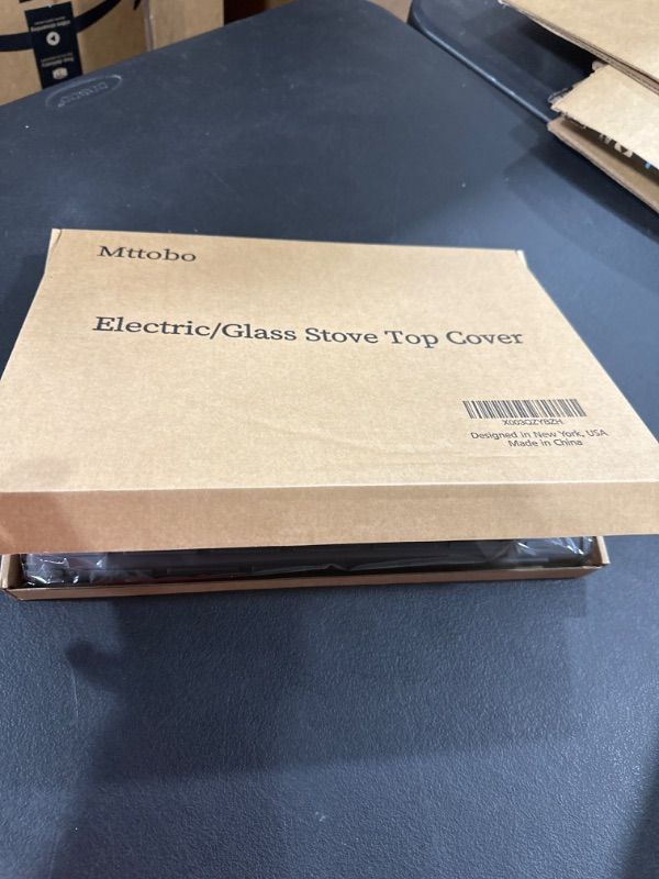 Photo 2 of Mttobo Silicone Electric Stove Top Cover 28x20 Inch Heat-Resistant Glass Stove Top Cover| Extra Counter Space Glass Cooktop Protector Prevent Scratching