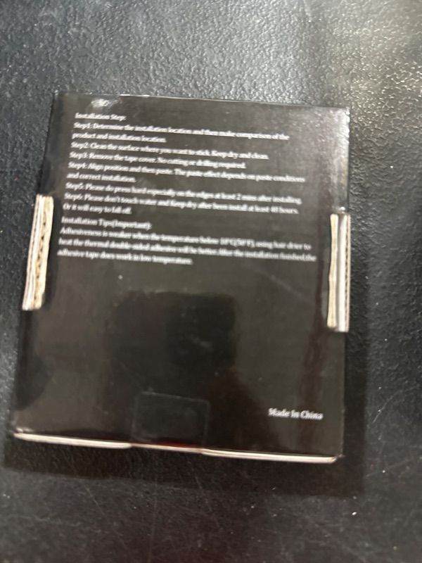 Photo 1 of YHCDSEA Model 3 Front Trunk/Rear Trunk Logo Cover Sticker Badge Decals for fit Tesla Model 3 Emblem Accessories(Gloss Black)