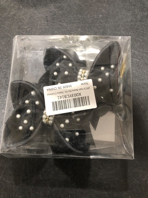 Photo 1 of 2pcs Black Bows