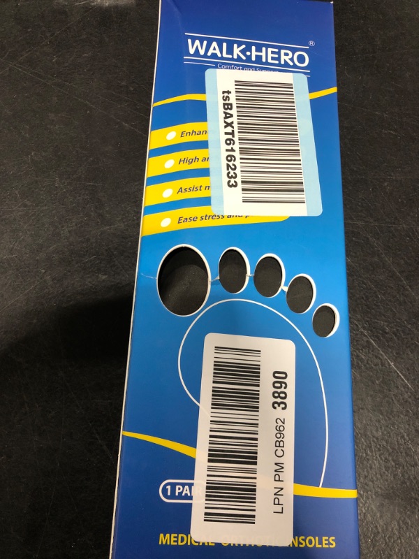 Photo 1 of 1pr insoles 6-6.5