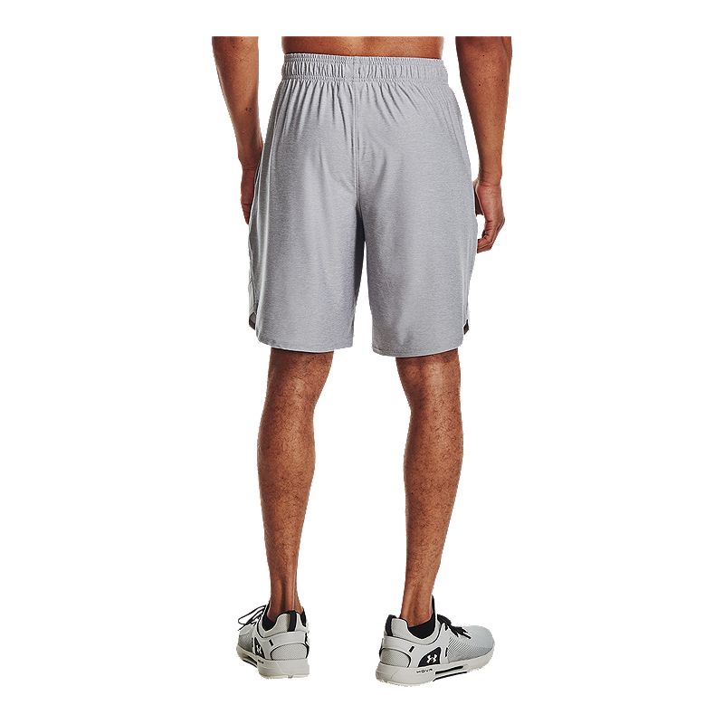 Photo 1 of Under Armour Men's Stretch Training Shorts, Large, Gray