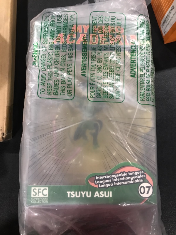 Photo 2 of ABYSTYLE Studio My Hero Academia Tsuyu Asui SFC Collectible PVC Figure 7" Tall Statue MHA Anime Manga Figurine Home Room Office Decor Gift