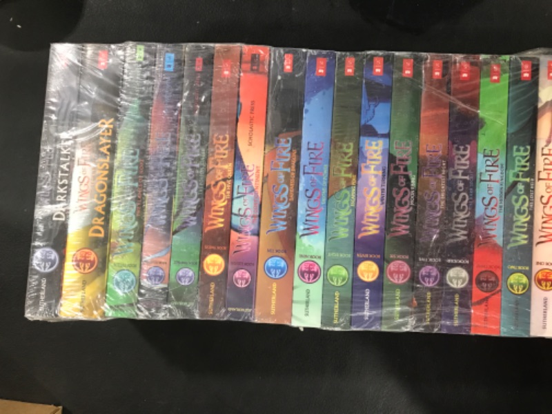 Photo 2 of Wings of Fire Series Complete 17 Books Set: (Books 1-15) + Wings of Fire Legends(2 Books Set) Total 17 Books