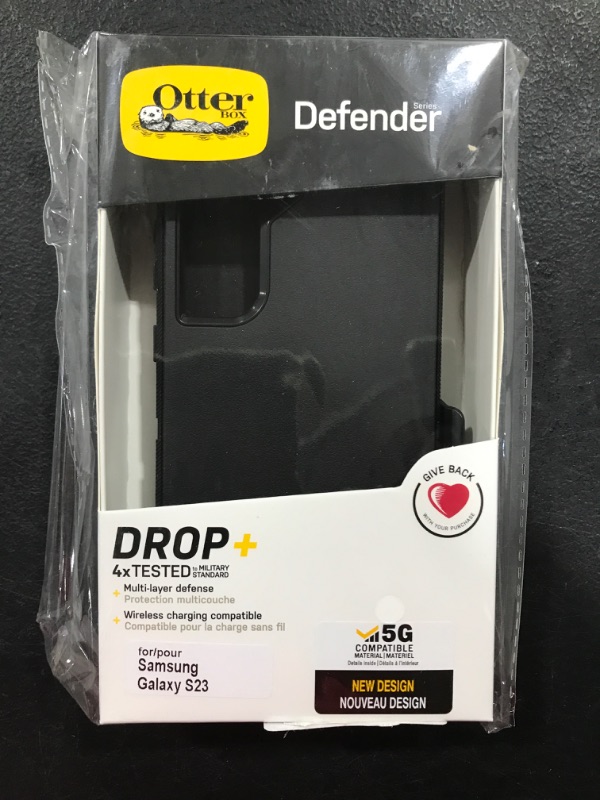 Photo 1 of Defender Case Compatible with Samsung Galaxy S23 Case Black