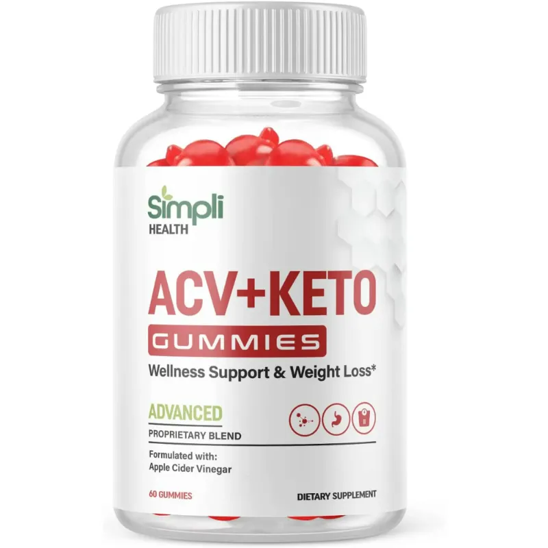 Photo 1 of impli Health ACV Keto Gummies - Energy & Focus Boosting Dietary Supplements for Weight Management & Metabolism - Fat Burn - 60 Gummies
