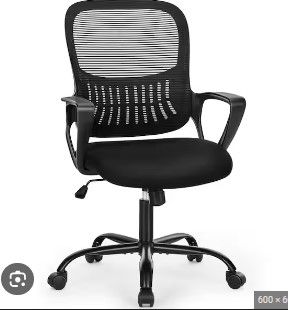 Photo 1 of Mesh Back Adjustable Height Ergonomic Office Chair