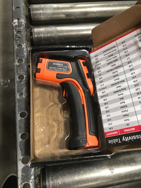 Photo 1 of KIZEN Infrared Thermometer Gun (LaserPro LP300) - Handheld Heat Temperature Gun - Laser Surface Temp Reader -58F to 1112F - NOT for Humans