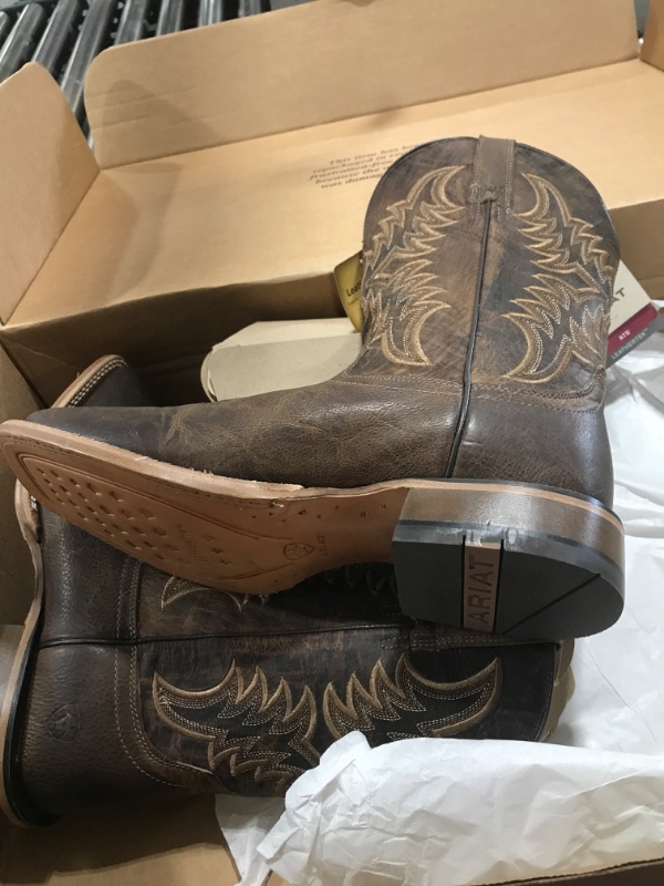 Photo 3 of Ariat Men's Point Ryder Western Boot (Size 10.5)
