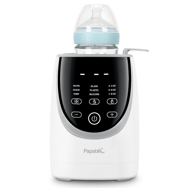Photo 1 of Papablic Swirlable Bottle Warmer, 9-in-1 Nutri Baby Bottle Warmer for Breastmilk & Formula and Night Feeds