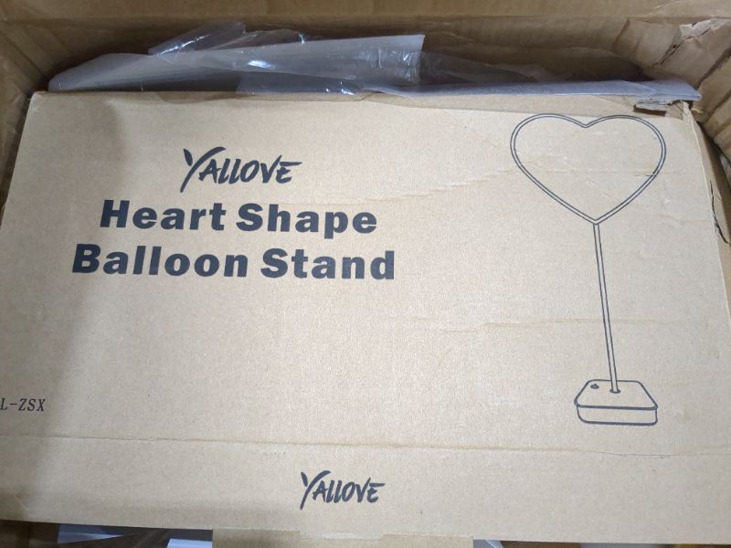 Photo 1 of HEART SHAPE BALLOON STAND 
