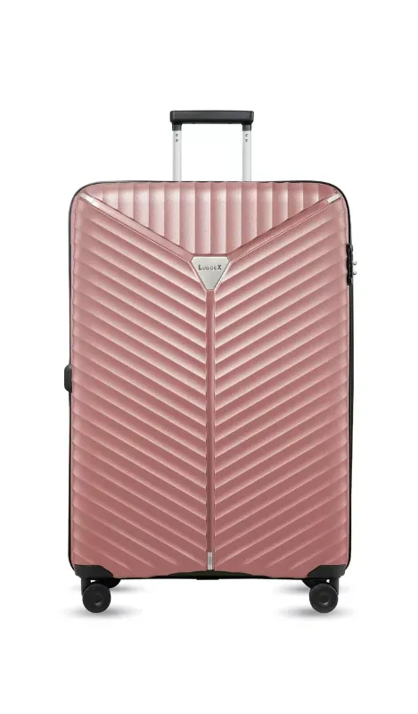 Photo 1 of LUGGEX Rose Gold Carry On Luggage with USB Port
