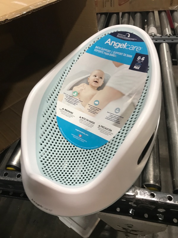 Photo 2 of Angelcare Baby Bath Support (Aqua) | Ideal for Babies Less than 6 Months Old