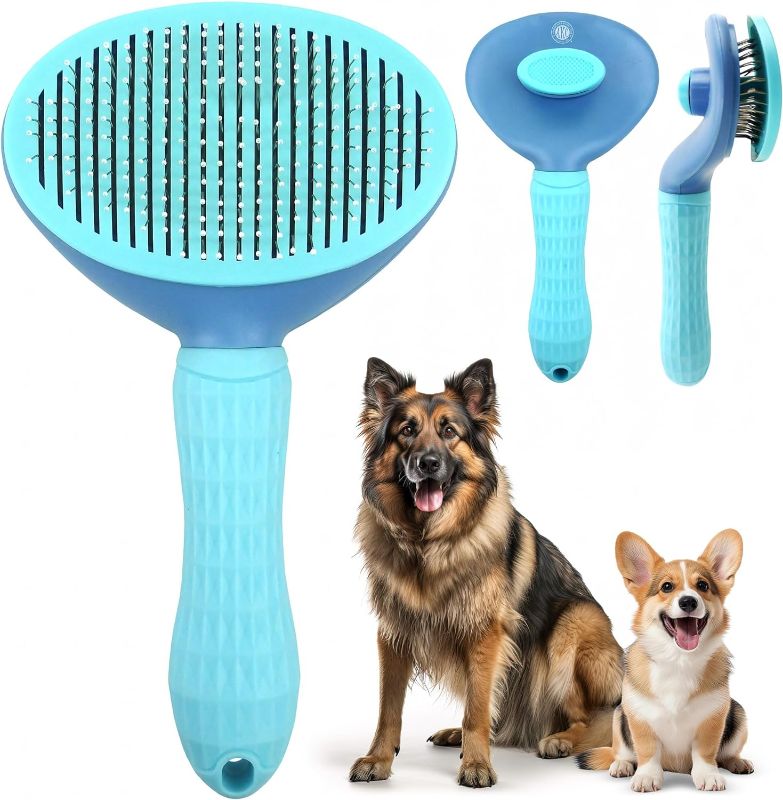 Photo 1 of American Kennel Club AKC Self Cleaning Slicker Grooming Dog Brush