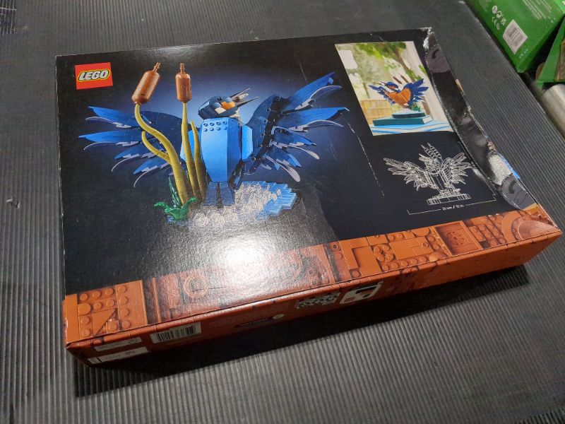 Photo 1 of LEGO Icons Kingfisher Bird Model, Creative Set for Adults to Build and Display, Relaxing Project for Bird Enthusiasts, Ideal for Home and Office Décor, Great Gift for Mother's Day, 10331