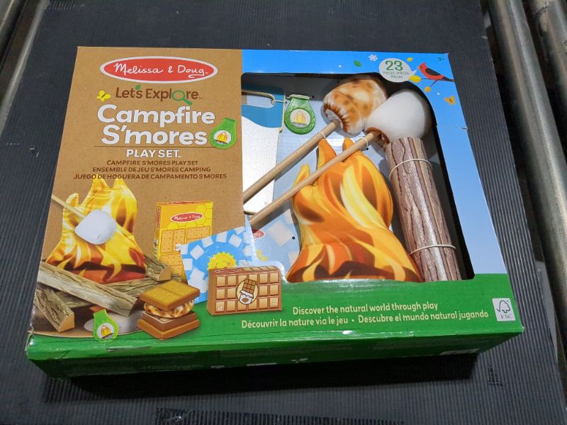 Photo 2 of Melissa & Doug Let's Explore Campfire S'Mores Play Set - Play Campfire Sets For Kids Ages 3+ 1 EA Multi-color
