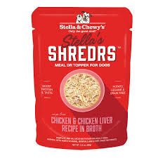 Photo 1 of Stella & Chewys Stellas Shredrs Cage Free Chicken and Chicken Liver Recipe in Broth--- bestb by 23-june-2024
