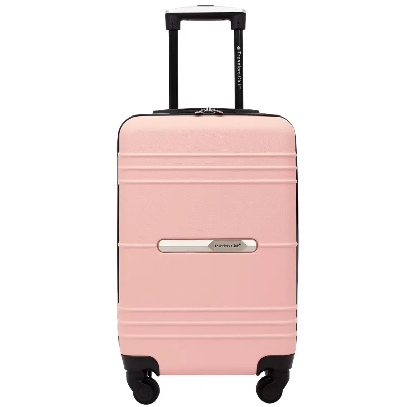 Photo 1 of Travelers Club Richmond Hardside 20" Rolling Carry-on Luggage - Rose Gold
