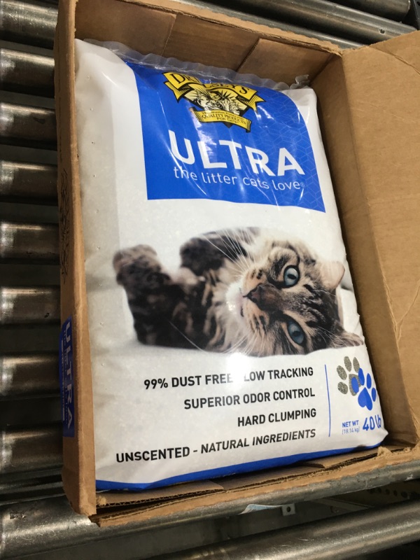 Photo 2 of Dr. Elsey’s Premium Clumping Cat Litter - Ultra - 99.9% Dust-Free, Low Tracking, Hard Clumping, Superior Odor Control, Unscented & Natural Ingredients 40 lb