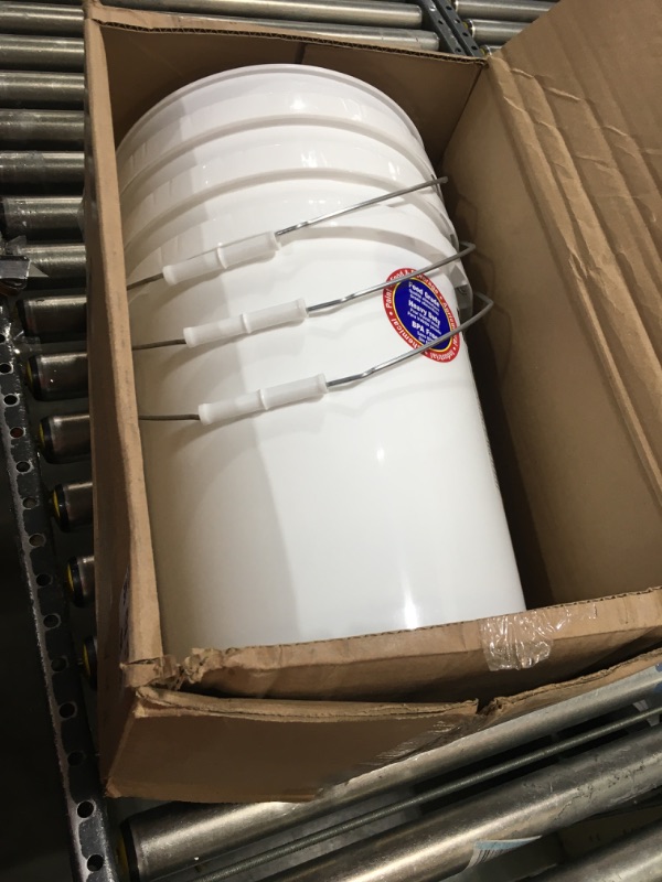 Photo 2 of United Solutions 5 Gallon Bucket Heavy Duty Plastic Bucket Comfortable Handle...
