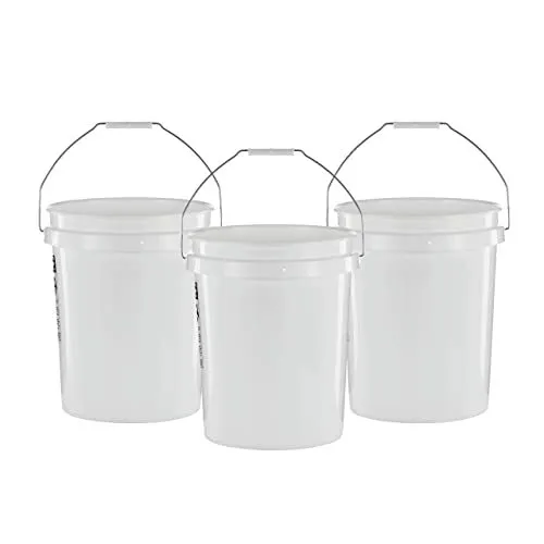 Photo 1 of United Solutions 5 Gallon Bucket Heavy Duty Plastic Bucket Comfortable Handle...
